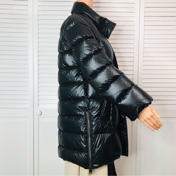 NB SERIES Bea Quilted Down Black Coat Size Large - Picture 9 of 15